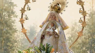 Cartel Programa Fiestas Virgen Blanca Peralvillo, Miguelturra julio 2026