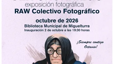 Cartel exposición RAW, Ser Churriego, Miguelturra 2026