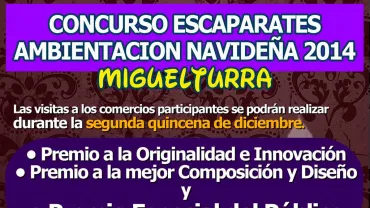 agenda imagen concurso escaparates navidad 2014