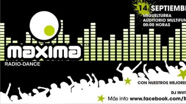 agenda imagen concierto Máxima Radio Dance 2013