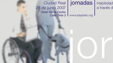 imagen jornadas ntic y accesibilidad, 28 junio 07