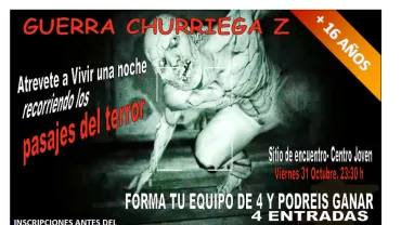 agenda imagen cartel Guerra Churriega Z 2014