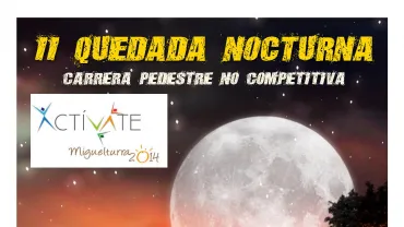 agenda cartel carrera nocturna , 8 agosto 2014