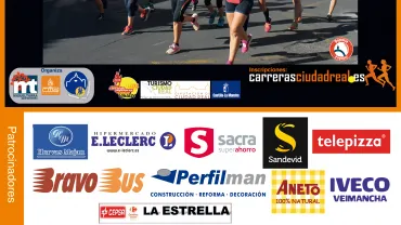 evento imagen del cartel de la Media Maratón de Miguelturra, noviembre 2018