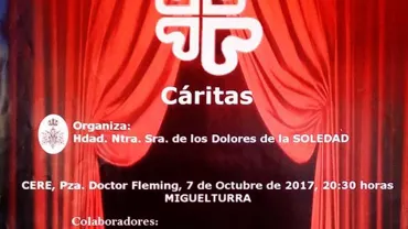 evento imagen del Cartel Gala Benéfica Cáritas, 2017-10-07