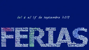 agenda imagen de las Ferias y Fiestas 2013