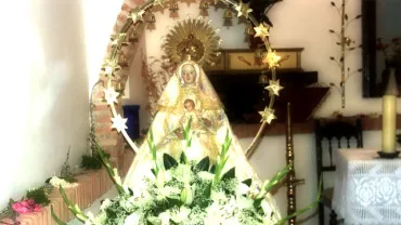 agenda, imagen de la Virgen Blanca de Peralbillo