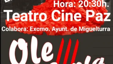 evento imagen musical Ole por la Copla, noviembre 2017