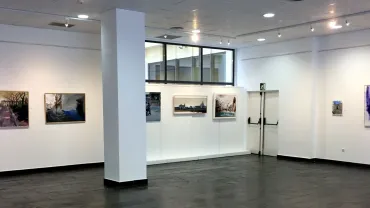 evento imagen de la exposición obras certamen Pintura Rápida 2018, fuente imagen Universidad Popular de Miguelturra