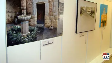 agenda imagen del cuadro ganador certamen pintura rápida 2016, en perspectiva