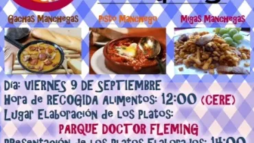 evento imagen del cartel del concurso gastromancha, Ferias 2016 Miguelturra
