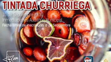 eventos, imagen del cartel de la Tintada Churriega de las Ferias y Fiestas de Miguelturra 2016