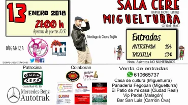 imagen del cartel de la comparsa gaditana, 13 de enero de 2018