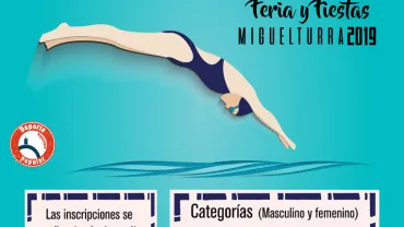 evento imagen del cartel anunciador del Campeonato Local de Natación Ferias y Fiestas 2019 Miguelturra