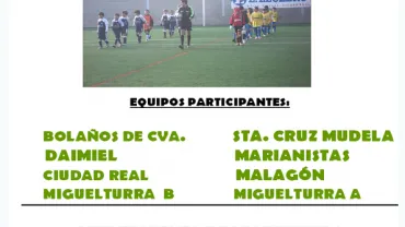 agenda imagen cartel Concentración Provincial Fútbol 8 , diciembre 2015