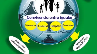 evento imagen del cartel fútbol concilia, septiembre 2018
