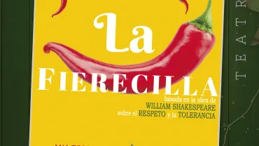evento imagen cartel de la obra La Fierecilla, noviembre 2018 en Miguelturra