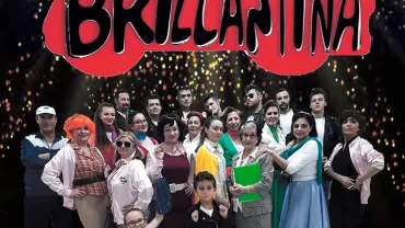 evento imagen del cartel la fuerza de la brillantina, abril 2019