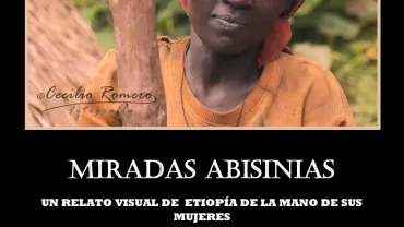 evento cartel anunciador de la exposición fotográfica, junio 2019