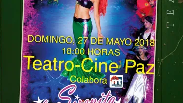 evento imagen del cartel de la obra La Sirenita, en Miguelturra el 27 de mayo de 2018