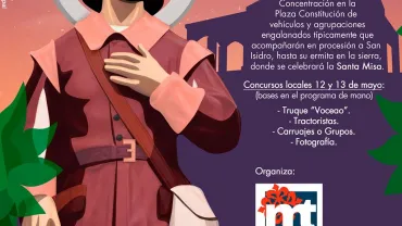 evento imagen anunciadora de la Romería de San Isidro 2018, diseño Centro de Internet