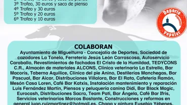 agenda imagen del cartel carrera de galgos ferias y fiestas 2016 Miguelturra