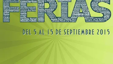 evento cartel optimizado para web de las Ferias y Fiestas de Miguelturra 2015