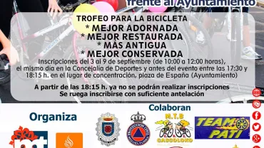 agenda cartel Día de la Bicicleta Ferias y Fiestas 2015 Miguelturra