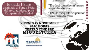 agenda imagen cartel extraordinario Santa Cecilia, 27 noviembre 2015