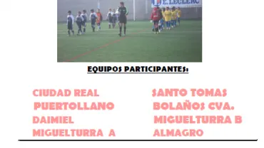 evento imagen del cartel de la concentración de fútbol provincial, diciembre 2017