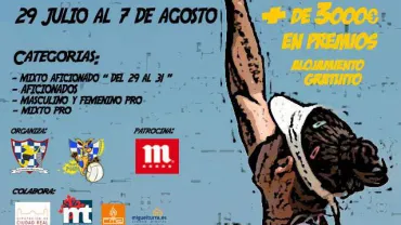 agenda imagen del cartel del torneo Vóley Playa Miguelturra 2016