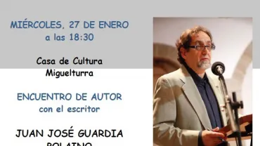 agenda imagen del cartel del evento del Club de Lectura de Miguelturra, enero 2016