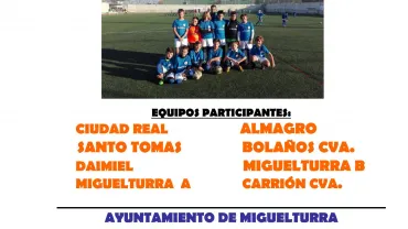 evento imagen del cartel de la Concentración Provincial de Fútbol 8 benjamín 2018 Miguelturra