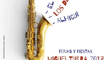 evento imagen del cartel del Encuentro de Charangas, Ferias 2017 Miguelturra, diseñol del Centro de  Internet