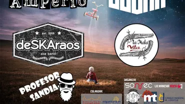 evento imagen cartel concierto La Mancha Rock, abril 2017