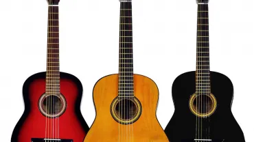 eventos, imagen genérica de tres guitarras