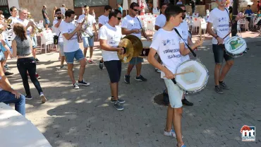 evento, imagen de la Jarrilla del año 2015 con las Charangas, Fiestas Miguelturra 2016