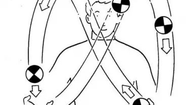 evento imagen de un movimiento de malabarismo con bolas