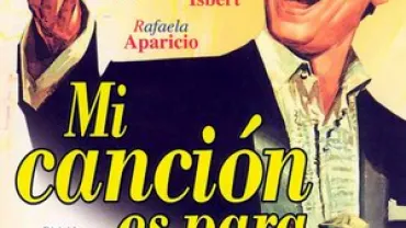 evento imagen del cartel de la película Mi Canción es para tí, de Manolo Escobar