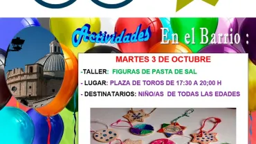 evento imagen del cartel de las Dinamizadoras de Barrio, 3 octubre 2017
