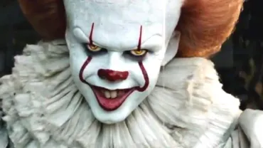 evento imagen del Pennywise, protagonista de la película de Stephen King "IT"