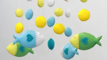 evento imagen de peces colgantes, fuente imagen internet