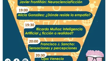evento imagen del cartel del Pint of Science en Miguelturra el 20 de mayo de 2019