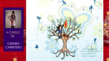 evento imagen del cartel del cuenta-cuentos de Carmen Carretero, diciembre 2018