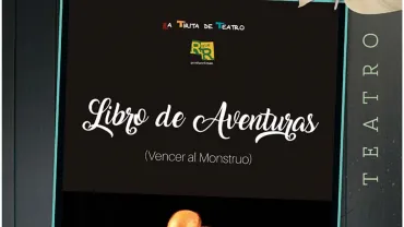 evento imagen cartel de la obra de teatro Libro de Aventuras, mayo 2017