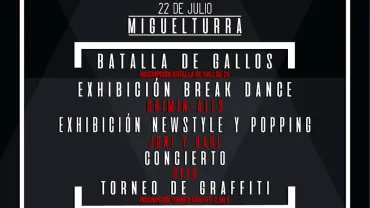 evento imagen del cartel del Tercer Festival Zona Cero, julio 2017