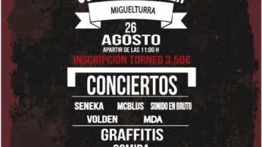 agenda cartel del ZonaCero Festival, agosto 2016