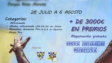 evento imagen del cartel del Torneo de Vóley Playa Miguelturra, verano 2017