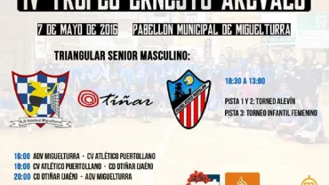 agenda imagen del eventos de voleibol Santísimo Cristo Miguelturra 2016