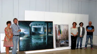 imagen del jurado y obra ganadora, octubre 2013